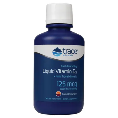 TRACE MINERALS VITAMIN D3 125 MCG 473 ML