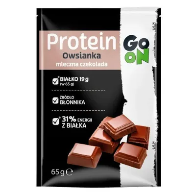 Porridge proteic cu ciocolata Go On, 65g, Sante