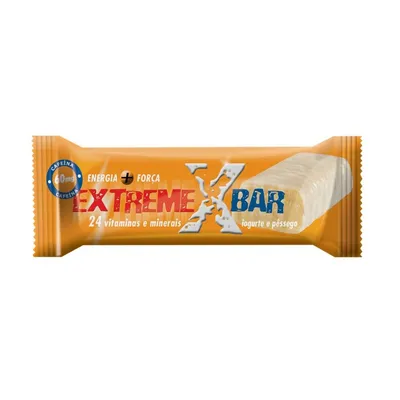 Baton proteic din iaurt si piersici, 46g, Gold Nutrition