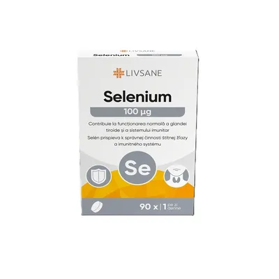 LIVSANE SELENIUM 100MCG 90 MINI-TABLETE