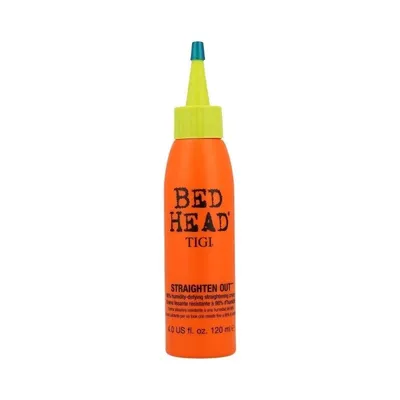 Crema de par modelatoare pentru protectie termica Bed Head Straighten Out, 120ml, Tigi