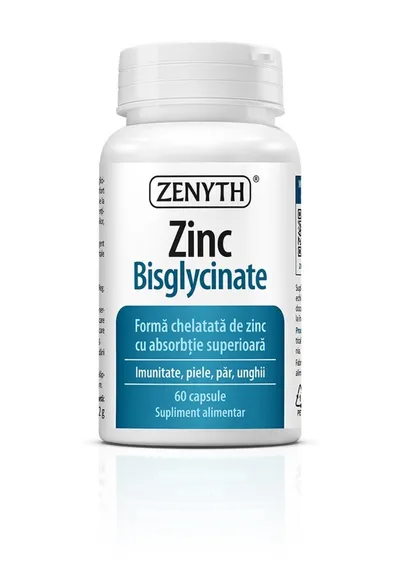 ZINC BISGLYCINATE 60 CAPSULE ZENYTH