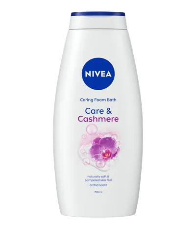 Gel de dus si spuma cu orhidee si casmir, 750ml, Nivea