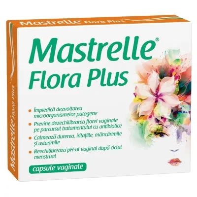 Mastrelle Flora Plus, 10 capsule vaginale, Fiterman