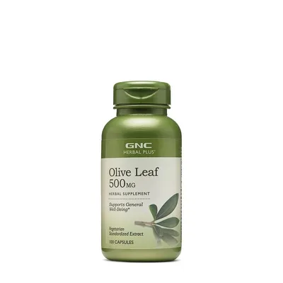 GNC HERBAL PLUS OLIVE LEAF 500MG 100 CAPSULE
