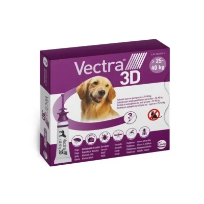 Vectra 3D catei, antiparazitar extern, solutie spot-on, 3 pipete-Ceva Sante Animale FR