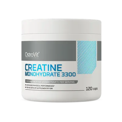 Creatina Monohidrata, 3300 mg, 120 capsule, OstroVit