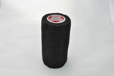 Bandaj autoadeziv 10cm x 4,5m, negru, Copoly