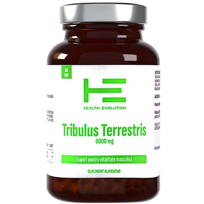 Tribulus Terrestris, 60 capsule, Health Evolution