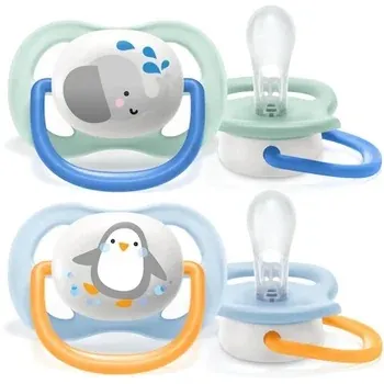 Avent Set suzete Ultra Air pentru 0-6 luni SCF080/05, 2 bucati