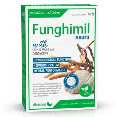 Funghimil Neuro, 60 capsule, Dietmed