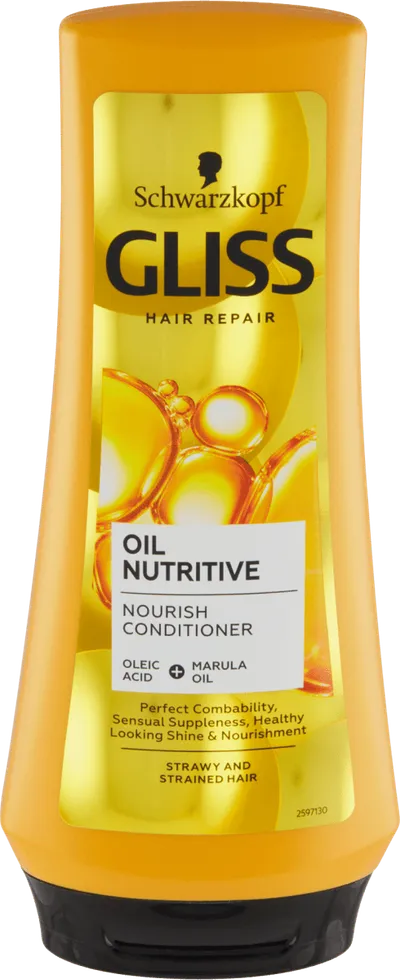 Balsam regenerant pentru varfuri despicate Oil Nutritive, 200ml, Gliss