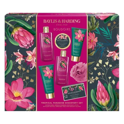 Set de ingrijire Boudoire Tropical Paradise, 7 piese, Baylis&Harding