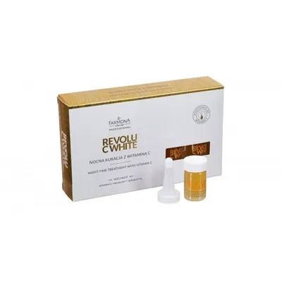 Tratament de noapte cu vitamina C pentru ten, 5 fiole x 5ml, Farmona