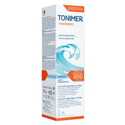 Spray nazal hipertonic pentru adulti Panthexyl, 800 mOsm/Kg, 100 ml, Tonimer