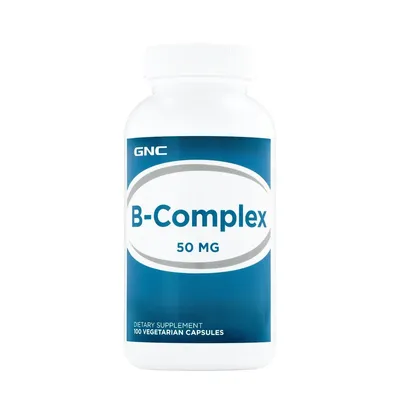 Complex B 50mg, 100 capsule, GNC