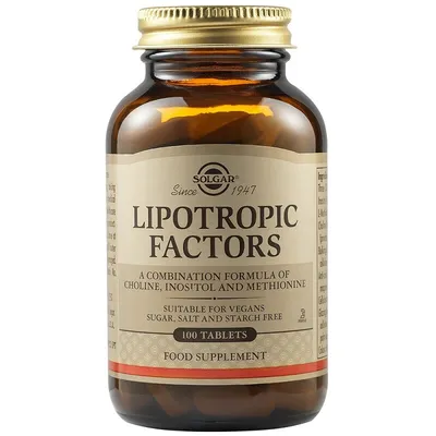 SOLGAR FACTORI LIPOTROPICI 50 TABLETE