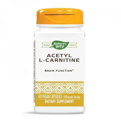 Acetyl L-Carnitina 500 mg, 60 capsule, Secom