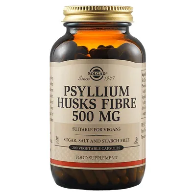 SOLGAR FIBRE DIN TARATE DE PSYLLIUM 200 CAPSULE