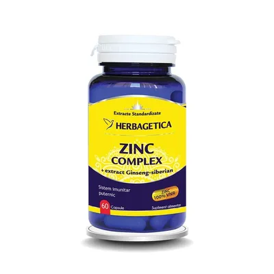 ZINC COMPLEX 60 CAPSULE HERBAGETICA